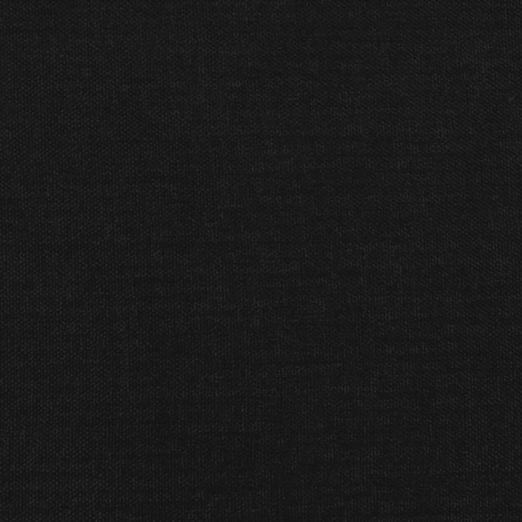 Bettgestell ohne Matratze Schwarz 140x200 cm Stoff